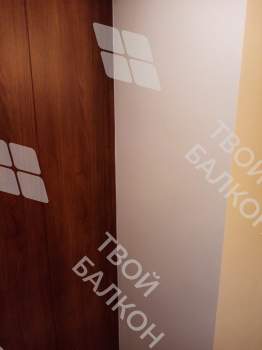 Отделка с объединением балкона и комнаты