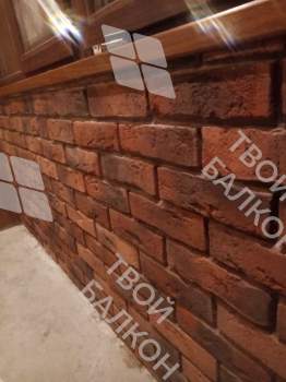 Отделка с объединением балкона и комнаты